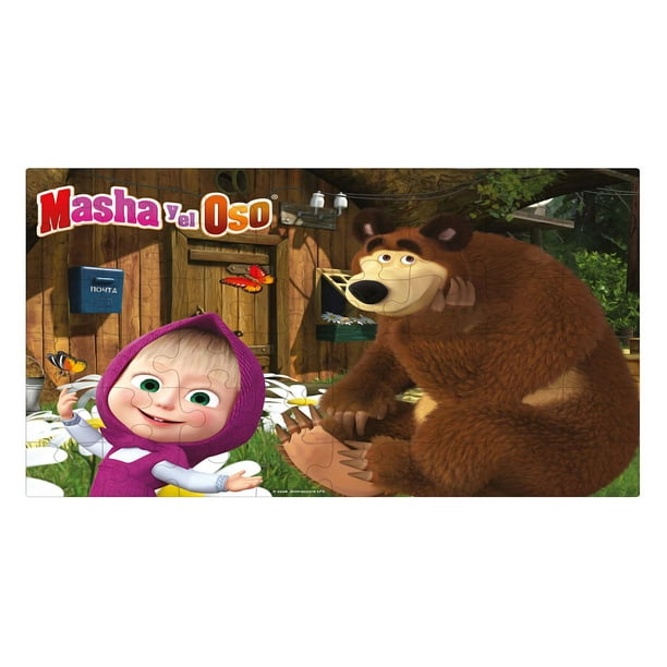 Rompecabezas Jumbo Masha Y El Oso Golden Toys PJMA3556