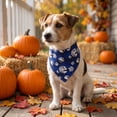 thumbnail image 5 of 1 Pcs Halloween Dog Bandanas, Triangle Dog Scarf Pumpkin Spider Bat Ghost Pet Bandana Bibs Handkerchief For Small Medium Large Dogs Puppy Halloween Holiday Birthday Party Supply, 5 of 7