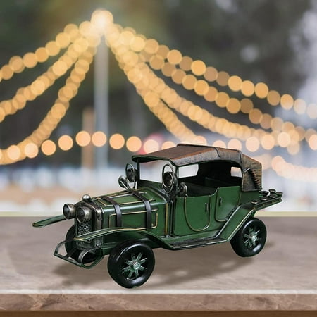 Kscd Metal Antique Vintage Car Model Craft Decoration For Bar Or Home Decor Great Birthday Gift Bronze Classic Canada - Vintage Car Home Decor