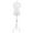 White, variant on yotijay Female Mannequin Adjustable Height Iron with Tripod Base Torso Half Body Manikin Gold