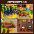 thumbnail image 2 of Farmhouse Modular Building Blocks Video Game Valley Farm Playset House Bricks Toys Gift Kit 766pcs, 2 of 9
