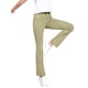 thumbnail image 2 of Sunloudy Pantalones de mujer, pantalones acampanados elásticos de cintura alta de color sólido con bolsillos para citas de fiesta Sunloudy  S, M, L, XL, XXL, 2 of 7