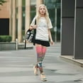 thumbnail image 6 of Llama Flowers Womens Thigh High Stocks Over Knee High Socks Thigh Tigh Boot Stockings, 6 of 7