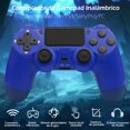 thumbnail image 4 of Controlador inalámbrico para P4, joystick de juego remoto compatible con P-4/P-4 Slim/P-4 Pro (Azul), 4 of 7
