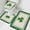 Green Beige, variant on St. Patricks Day Bathroom Rug Sets 3 Piece, Non Slip Bath Mat, Shamrock Gnomes Gold Coin Green Wood Absorbent Floor Mats Bath Rugs with U-Shaped Contour Rug Toilet Lid Cover Bathroom Decor Small