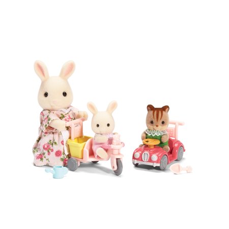 UPC 020373227712 product image for Calico Critters Apple N Jake s Ride N Play  Dollhouse Playset with Figures and A | upcitemdb.com