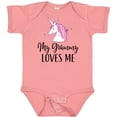 thumbnail image 3 of Inktastic Grammy Loves Me Unicorn Girls Girls Baby Bodysuit, 3 of 5