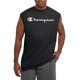 thumbnail image 3 of Champion Camiseta clásica para hombre con estampado de pantalla, color negro, talla pequeña, 3 of 4
