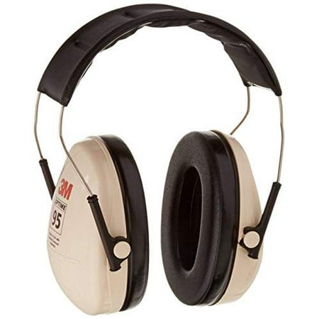 Peltor Optime 95 Hearing Protection, Beige, Over-The-Head, H6A/V
