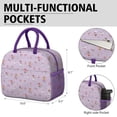 thumbnail image 6 of Womens Pastel Princess Castle Pattern Lunch Box for Work,Insulated Lunch Bag for Women,Loncheras Para Mujer,Leakproof Adult Lunch Bag for Work,Beach,Travel,Picnic,Camping, 6 of 7