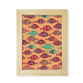 thumbnail image 1 of Warm Color Grids Fishes Desktop Adorn Photo Frame Display Art Painting Wooden, 1 of 3