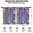 thumbnail image 2 of Blackout Kids Curtains,Pioneer Flower Childrens Insulated Curtains Set Of 2,Bedroom Essentials,Toddler Room Decor 42x54in(106x137cm), 2 of 4