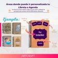 thumbnail image 3 of Agenda 2024 Pro Frase Mejores Amigos Personalizada Regalo F5, 3 of 8