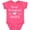 Vintage Hot Pink, variant on Inktastic Great Grandmas Favorite Heart Great Grandchild Boys or Girls Baby Bodysuit