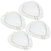 4 Pcs Strawberry Mold Love-shaped Strawberry Ginseng Fruit Safely Heart-shaped Shaped Growth Mold 4pcs