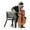 Cellist, variant on 1/64 Band Figurine Hand Painted Figure for Sand Table Fairy Garden DIY Scene Cellist