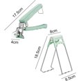 thumbnail image 2 of 2 Pack Heat Resistant Plate Gripper Tongs, for Hot Dishes Air Fryer Microwave, 2 of 7