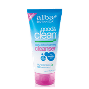Alba Botanica Good & Clean Daily Detox Foaming Cleanser, 6 oz.