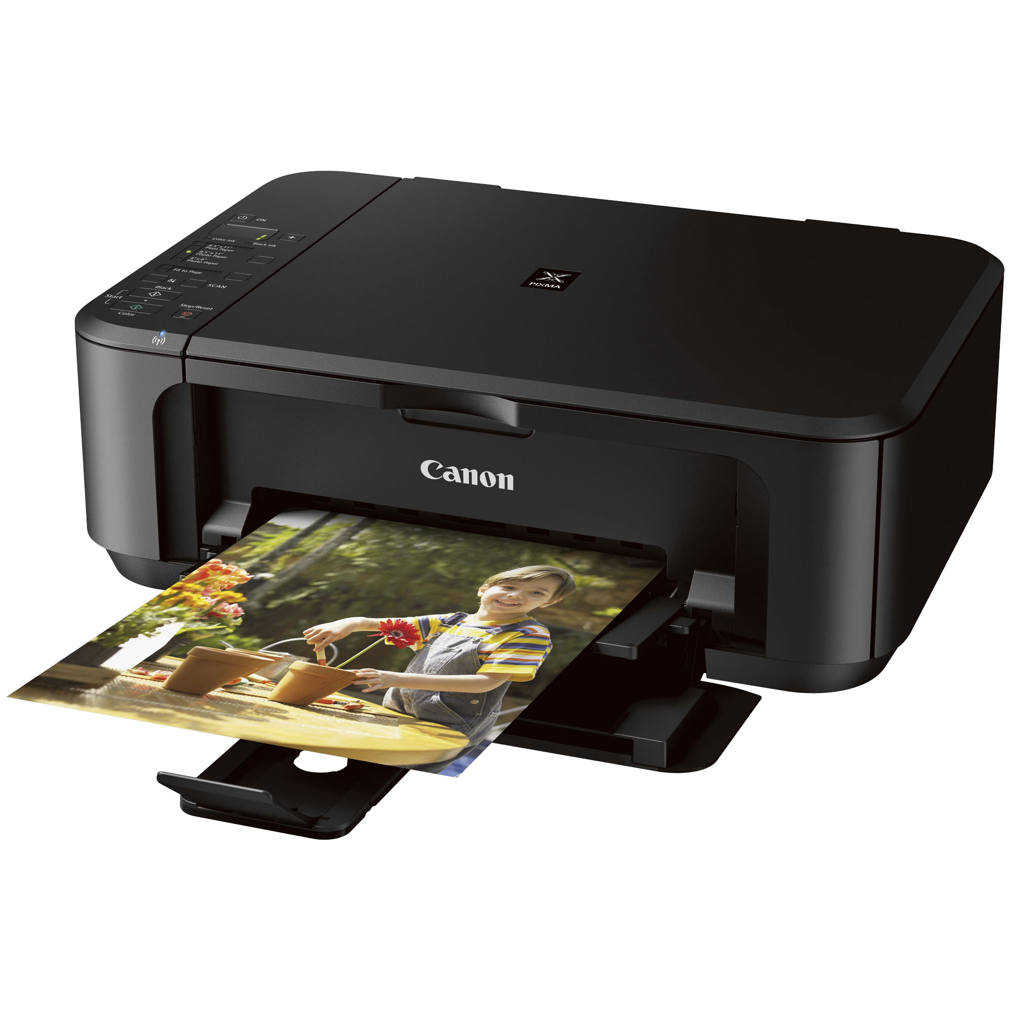 Canon PIXMA MG3222 Wireless Inkjet Photo All-In-One Printer/Copier/Scanner - image 3 of 3
