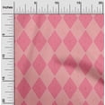 thumbnail image 2 of oneOone Polyester Spandex Pink2 Fabric Check Argyle Craft Projects Decor Fabric Printed By The Yard 56 Inch Wide, 2 of 4