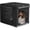 Black 24.0"L x 18.0"W x 20.0"H, variant on Dog Crates for Small Size Dogs Indoor Double Door Dog Kennels & Houses for Puppy and Cats, Collapsible Metal Contour Dog Cages (Black, 24.0" L x 18.0" W x 20.0" H)