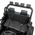 thumbnail image 3 of Funride 24V Ride Ons, 4WD Electric Ride on Truck, Power Car Wheels with 800W Moter, Bluetooth Music, Spring Suspension, Black, 3 of 9