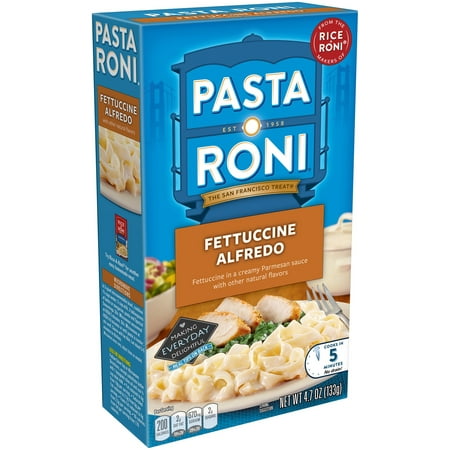 [bundle] (8 Pack) Pasta Roni Fettuccine Alfredo, 4.7 oz (Best Fettuccine Alfredo Sauce)