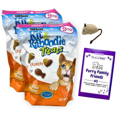 Kit and Kaboodle Crunchy Chicken Cat Treats - 2 Count | MerlinsMart Zine | Catnip Toy