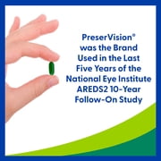 (4 pack) PreserVision AREDS 2 + Multivitamin, 2-in-1 Eye Vitamin, Contains Vitamin C, D, E & Zinc, 100 Softgels