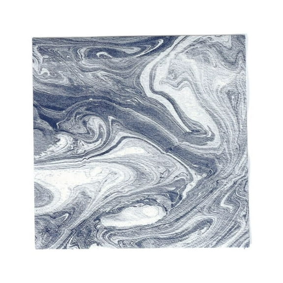 ForYourParty.com Marble Napkins 20 Pack - Navy