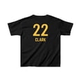 thumbnail image 2 of The Goat Caitlin Clark 22 for Women's Basketball Fan Gift Kids Cotton Tee, 2 of 2