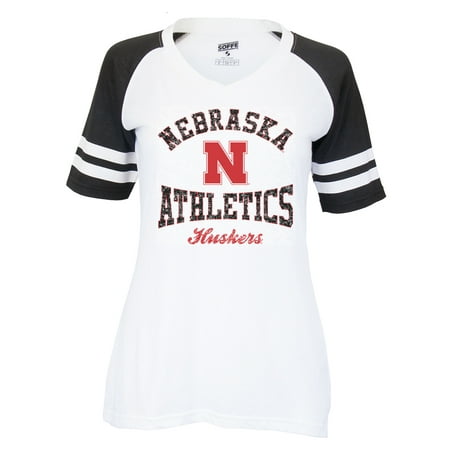 Soffe Nebraska V-neck Tee for Juniors