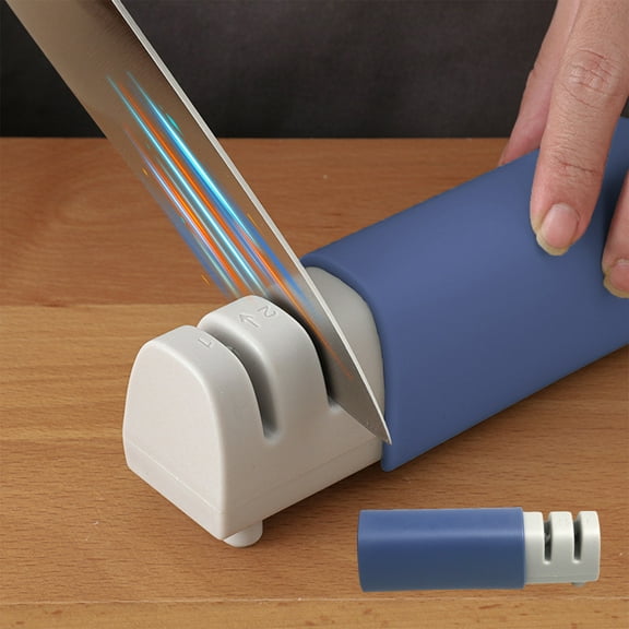 Kitchen Telescopic Knife Sharpener, 2 -Stage Non-Slip Kitchen Tool Manual Knives Sharpening for Kitchen on Clearance