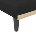 thumbnail image 5 of vidaXL Chaise Longue Black Velvet, 5 of 5