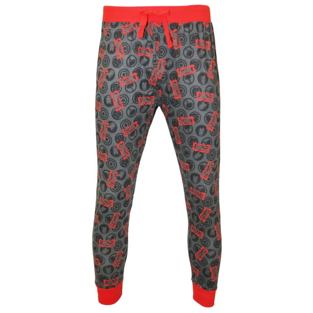 Marvel Mens Comic Character Lounge Pants