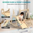 thumbnail image 3 of Gimnasio interior en la jungla BlueWood, 4 en 1, con columpio, tobogán y pared de escalada, 3 of 7