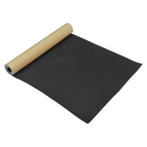 Unique Bargains 150G Suede Headliner Fabric 20" L x 57" W Foam Back for Car Roof Repair Black