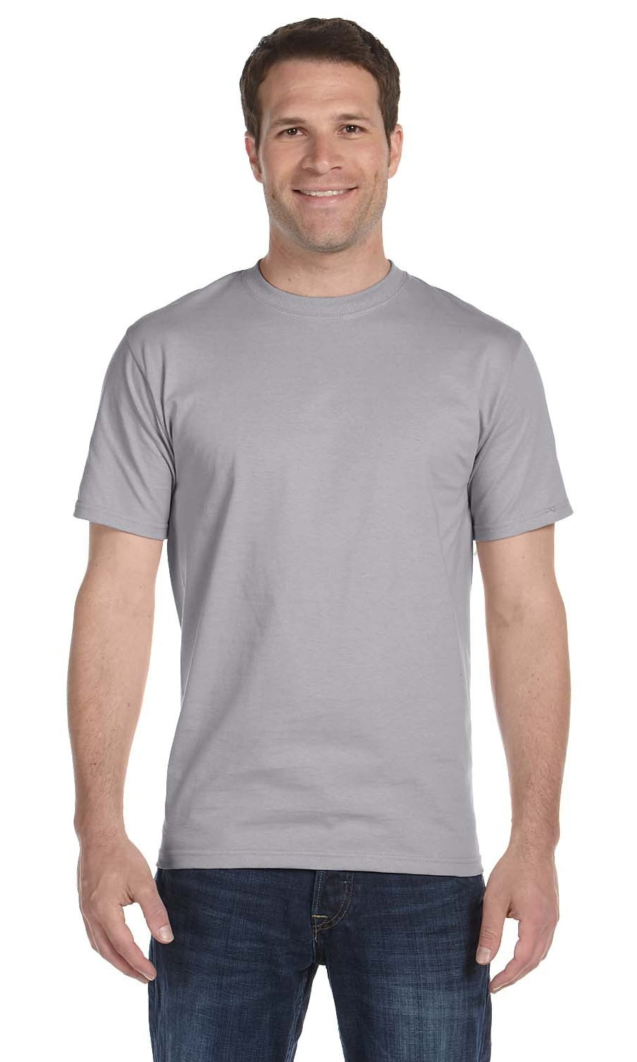 Hanes The Hanes 61 oz BeefyT Oxford Shirt GRAY XL