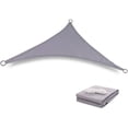 thumbnail image 1 of Sun Shade Sail, Waterproof Awning Cover Awning Shelter Fabric Screen Sun Shade Cloth Equilateral Triangle Canopy with 3 Ropes for Outdoor Patio Garden Backyard, 1 of 1