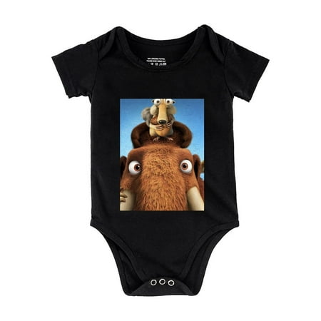 

Ice Age Baby Unisex Baby Cotton Short Sleeve Bodysuits 3M/59