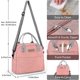 thumbnail image 2 of Lunch Bag Insulated Lunch Tote Bag with Adjustable Strap Reusable Lunch Box for Women/Men/Kids Leakproof Lunch Bags Portable Thermal Cooler Bag for Wo, 2 of 4