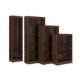 thumbnail image 4 of Coaster Transitional Cappuccino Three-Shelf Bookcase-Finish:Cappuccino,Style:Transitional, 4 of 11
