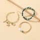 thumbnail image 4 of Fiudx Pulsera de Moda, Elegante Pulsera de Plástico, Joyería con Costuras de Colores, Accesorio de Moda para Uso Diario, Perfecta para Atuendos Casuales, Ideal para La Moda Femenina., 4 of 6