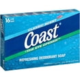 Coast® Classic Scent Refreshing Deodorant Soap 16-4 oz. Bars - Walmart.com