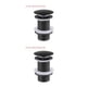 thumbnail image 3 of Advancent RecabLeght Pop-Up BASIN SINK Filter Drain Device Hair Catcher Sink Colador BAÑO COCINA ACCESSORI Bath Waste Stopper aleación sin rebosadero 2piezas, 3 of 6