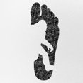 thumbnail image 2 of CafePress - Bigfoot Footprint (Distressed) - Trucker Hat - Polyester Foam Front and Nylon Mesh Weave Back, 2 of 8