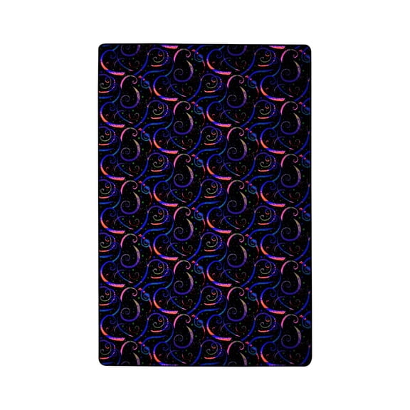 Joy Carpets Neon Lights Dynamo 12' x 15' Area Rug in Color Fluorescent