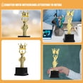 thumbnail image 3 of CIMAXIC Trophée de Fête Doré pour Trophées Statues Récompenses Prix pour Cérémonie d'Appréciation Compétitions,10.43"X2.76"X2.76 Pouces, 3 of 4