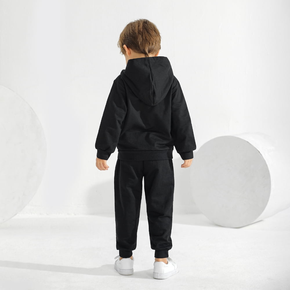 Toddler Baby Fall Hoodie Clothes Little Boys Girls Sweatshirt Top and Pants Sweatsuit Halloween Glow Outfits Set 2-6T