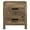 Natural, variant on 2 Bedroom Nightstand In Weathered Pine, Black Nickel Pulls, Wood Pine Nightstand, 2 Drawers, Faux Veneer, Transitional Style